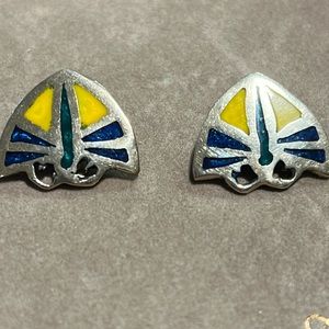 Alpaca Mexico clip earrings